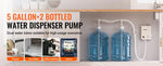 Amocart Water Bottle Dispenser Pump System Filter Softener Single/Double Pipe Reverse Osmosis Equipment for Ice Maker