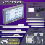 NEW SDS200S 3VA DRO 2 3 4 Axis Digital Readout Milling Lathe LCD DRO 110V /220V Display Counter Screen Monitor 3 Axes Indicator