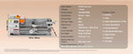 SucceBuy Brushless Mini Metal Lathe  7''x16'' / 180mm*400mm 800W Digital Display Continuously Variable Metalworking Turning