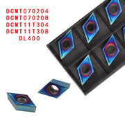 Load image into Gallery viewer, DCMT070204 DCMT11T304 VP15TF UE6020 Carbide Insert Internal Turning Tool High Quality CNC Turning Insert Cutting Lathe Tools
