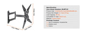 Charger l'image dans la visionneuse de galerie, Amocart Full Motion TV Mount Fit for 26-90in TVs Swivel Tilt Horizontal Adjustment TV Wall Mount Bracket W/ Articulating Arms
