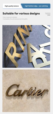 Load image into Gallery viewer, Custom Outdoor Metal Letter Signs for Business Interior Metal Business Signs Outdoor Metal Shop Signs
