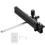 Amocart Precision Miter Gauge Standard Slot 3/4'' x 3/8'' Aluminum Alloy Table Saw 24/18/19-35 in Grating 15 Angle Stops DIY