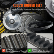 Charger l'image dans la visionneuse de galerie, Amocart Go-Kart Torque Converter Go-Kart Clutch Kit Series Asymmetrical Driver Pulley Replacement with Drive Belt  Small Engine
