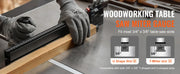 Load image into Gallery viewer, SucceBuy Precision Miter Gauge Standard Slot 3/4'' x 3/8'' Aluminum Alloy Table Saw 24/18/19-35 in Grating 15 Angle Stops DIY
