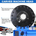 Manual Hydraulic Hose Crimping Machine Hose Crimping Tool with Replace Dies Portable Crimper 35Mpa 50mm Pipe End Forming Machine