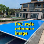 Any Size Custom Reinforced Aluminum Pool Cover Telescopic Push Pull Wind Frost Resist Villa Courtyard Outdoor Pool Protect Roof
