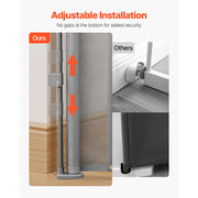 Charger l'image dans la visionneuse de galerie, Amocart 55/71/110in Retractable Baby Gate 34in Tall Extends Wide Retractable Gate for Kids Pets Mesh Material Easy to Install
