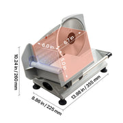 Charger l'image dans la visionneuse de galerie, Amocart 6.7-10 inch Meat Slicer Electric Deli Slicer Machine with two SUS420 Blades Home Food-Slicer for Meat, Ham, Baguett
