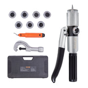 Charger l'image dans la visionneuse de galerie, Amocart Hydraulic Tube Expander w/ 7 Pipe Expander Heads Deburring Tool Pipe Cutter for Copper Aluminum Brass Soft Steel Pipes
