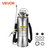 Load image into Gallery viewer, 4-12L Hand Powered Sprayer Stainless Steel Watering Spraying Sprinkling Atomizer Pump Home Ground Garden Cleaning Sprayer
