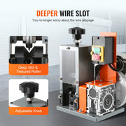 Bild in Galerie-Viewer laden, Amocart Electric Wire Stripping Machine 1.5-25mm Cable Stripper 180W 60ft/min 3 Feeding Holes Wire Peeler Scrap Copper Recycle
