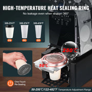 Bild in Galerie-Viewer laden, Amocart Fully Automatic Cup Sealing Machine 500-650 Cups/H Cup Sealer Machine fit 190mm Tall &amp; 90/95mm Cup for Milk Boba Tea
