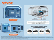 Charger l'image dans la visionneuse de galerie, Amocart Inflatable Paint Booth Inflatable Spray Booth with Powerful Blowers and Air Filter System Portable Car Paint Booth
