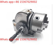 Bild in Galerie-Viewer laden, Amocart Dividing Head 5Inch 3 Jaw Precision Semi Universal Dividing Head for Milling Machine Rotary Table Tailstock Milling Set

