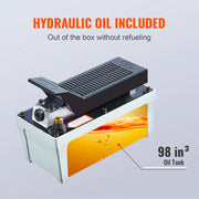 Charger l'image dans la visionneuse de galerie, Amocart Air Hydraulic Pump 10,000 PSI 1/2 Gal Reservoir Foot Actuated Air Treadle for Auto Body Frame Machines &amp; Pulling Post
