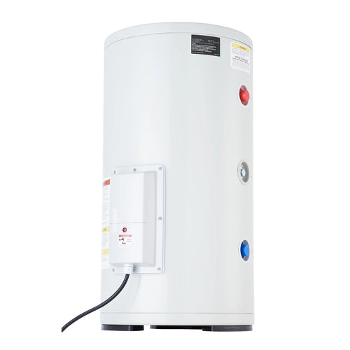 Amocart Electric Water Heater 40/70L Tank Instant Hot Water Heater 1.6Kw Tankless Water Heater w/ LED Display Knob Control IPX4