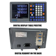 Load image into Gallery viewer, Ultra-accurate Dro NT800 3 Axis Kit AC90-260V &amp; 50-1000mm Linear Glass Scale Encoder Digital  Ruler for Lathe Milling Machines

