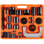 Amocart Ball Joint Press Kit 25 pcs Tool Kit C-press Ball joint Remove&Install Tool Heavy Duty Ball Joint Repair Kit for Repair