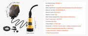 Charger l'image dans la visionneuse de galerie, Amocart Cordless Submersible Water Transfer Pump 528GPH &amp; G3/4" Garden Hose Compatible with Dewalt 20V MAX Battery (No Battery)
