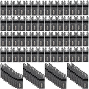 Load image into Gallery viewer, Amocart 100PCS Oscillating Saw Blades Quick Release Multitool Blades Kit HCS Tool Blades Cut Cutter for Wood Plastic Metal Nail
