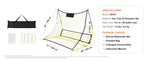 SucceBuy Soccer Trainer 2 IN 1 Rebounder Net Iron Soccer Practice Equipment Sports Football Rebounder Wall forTeam Solo Training