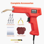 Amocart Plastic Welder 100W Plastic Welding Gun with 800PCS Hot Staples Professional Welding Gun Plastic Car Bumper Repair Kit