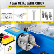Charger l'image dans la visionneuse de galerie, Amocart K72-125 Lathe Chuck 5 Inch 4-Jaw Independent Reversible Jaw Metal Lathe Chuck Turning Machine Accessories, Lathes Use
