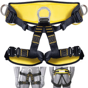 Bild in Galerie-Viewer laden, Amocart Half Body Safety Harness Tree Climbing Harness Half Protection Harness 340 lbs for Fire Rescuing Caving Rock Climbing

