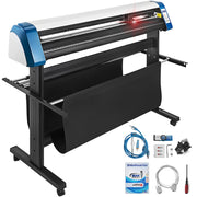 Bild in Galerie-Viewer laden, Amocart Semi-Automatic Vinyl Cutter 53/34/28 Inch 4MB Memory Positioning 3 Ports with SignMaster Software
