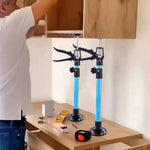 1-2Pcs Labor-Saving Telescopic Support Rods Jack Bar Drywall Door Lift Support Construction Tool for Cabinet Stairs Porches Deck