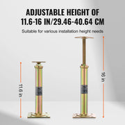Charger l'image dans la visionneuse de galerie, Amocart 4pcs House Floor Jack 11.6"-16" Adjustable 2500Lbs Support Beam Basement Galvanized Telescoping Jack Post for Leveling
