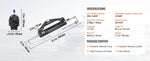 SucceBuy Hydraulic Outboard Steering Kit 90HP/150HP/300HP & Helm Pump and 24FT/26Ft Hose for Single Station Single-Engine Boats