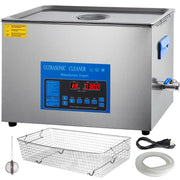 Bild in Galerie-Viewer laden, 【Premium】Amocart 22L Ultrasonic Cleaner 28/40khz Dual Frequency Ultrasonic Cleaner 304 Stainless Steel w/ Heater Timer for Jewe
