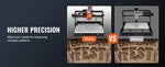 Amocart CNC Router Machine 3 Axis GRBL Control Wood Engraving Carving Milling Machine Kit for Wood Acrylic MDF PVC Plastic Foam