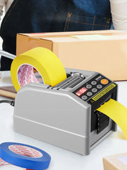 Charger l'image dans la visionneuse de galerie, SucceBuy ZCUT-9 Automatic Tape Cutting Machine Paper Slitting Dispenser 6-60mm Adhesive Electric Tape Cutter for Product Package
