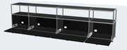 Charger l'image dans la visionneuse de galerie, Tv Stand Storage Cabinets Corner Cabinet Metal Storage Display Cabinet Living Room Cabinets Furniture
