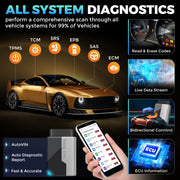 Charger l'image dans la visionneuse de galerie, 2026 New KINGBOLEN Ediag Elite Lifetime free Car Diagnostic Tools All system 15 Resets Bi-directional CAN FD Auto OBD2 Scanner
