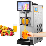 Charger l'image dans la visionneuse de galerie, Amocart 8L/2.1 Gal Slushy Margarita Machine Single Bowl Smoothie Frozen Drink Beverage Dispenser Slushie Maker  for Restaurants
