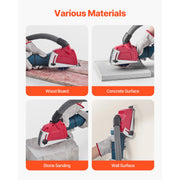 Charger l'image dans la visionneuse de galerie, Amocart Cutting Dust Shroud for Angle Grinders 4-5 in Angle Grinder Dust Shroud with 6 Clamping Washers for Concrete Wall Stone
