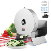 Bild in Galerie-Viewer laden, 【Premium】Amocart Electric Veget le Slicer 0-12mm Thickness Adjust le Commercial Slicer  hine Convertible to Manual Food Cutter
