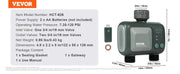 Charger l'image dans la visionneuse de galerie, Amocart WiFi Sprinkler Timer Single/Two Outlet Smart Hose Faucet Water Timer APP Control/Voice Control, IPX6 for Yard Watering
