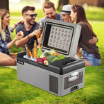 Amocart 20-55L Portable Refrigerator Car Refrigerator Electric Compressor Cooler with 12/24v DC & 110-240v AC