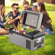 Charger l'image dans la visionneuse de galerie, Amocart 20-55L Portable Refrigerator Car Refrigerator Electric Compressor Cooler with 12/24v DC &amp; 110-240v AC
