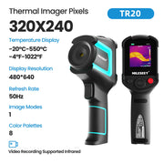 Load image into Gallery viewer, MILESEEY TR256E /B Upgraded Thermal Imager 320x240 Thermal Imaging Camera with Video Recording For Repair, PCB, Termite Detectio
