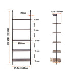 SucceBuy Industrial Pipe Shelf Wall-Mount Floating Rustic Wood Shelves Bracket Storage Rack Sundries Holder for Kitchen Bedroom
