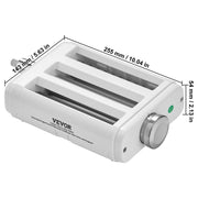 Bild in Galerie-Viewer laden, Amocart Pasta Attachment for KitchenAid Stand Mixer 3-IN-1 Stainless Steel Pasta Roller Cutter Set Including Pasta Sheet Roller
