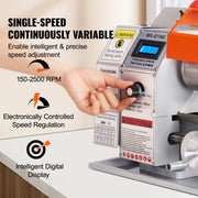 Charger l'image dans la visionneuse de galerie, Amocart Brushless Mini Metal Lathe  7''x16'' / 180mm*400mm 800W Digital Display Continuously Variable Metalworking Turning
