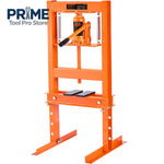 SucceBuy Hydraulic Shop Press 6T H-Frame Hydraulic Garage/Shop Floor Press  Press with Plates for Garage