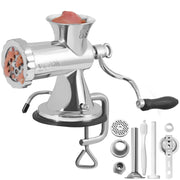 Bild in Galerie-Viewer laden, Amocart Manual Meat Grinder 304 Stainless Steel Hand Meat Grinder with Suction Cup&amp;Steel Table Clamp Meat Mincer Sausage Maker
